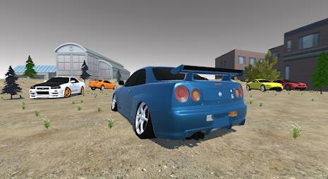Driving Skyline R34 Drift Car应用截图第0张