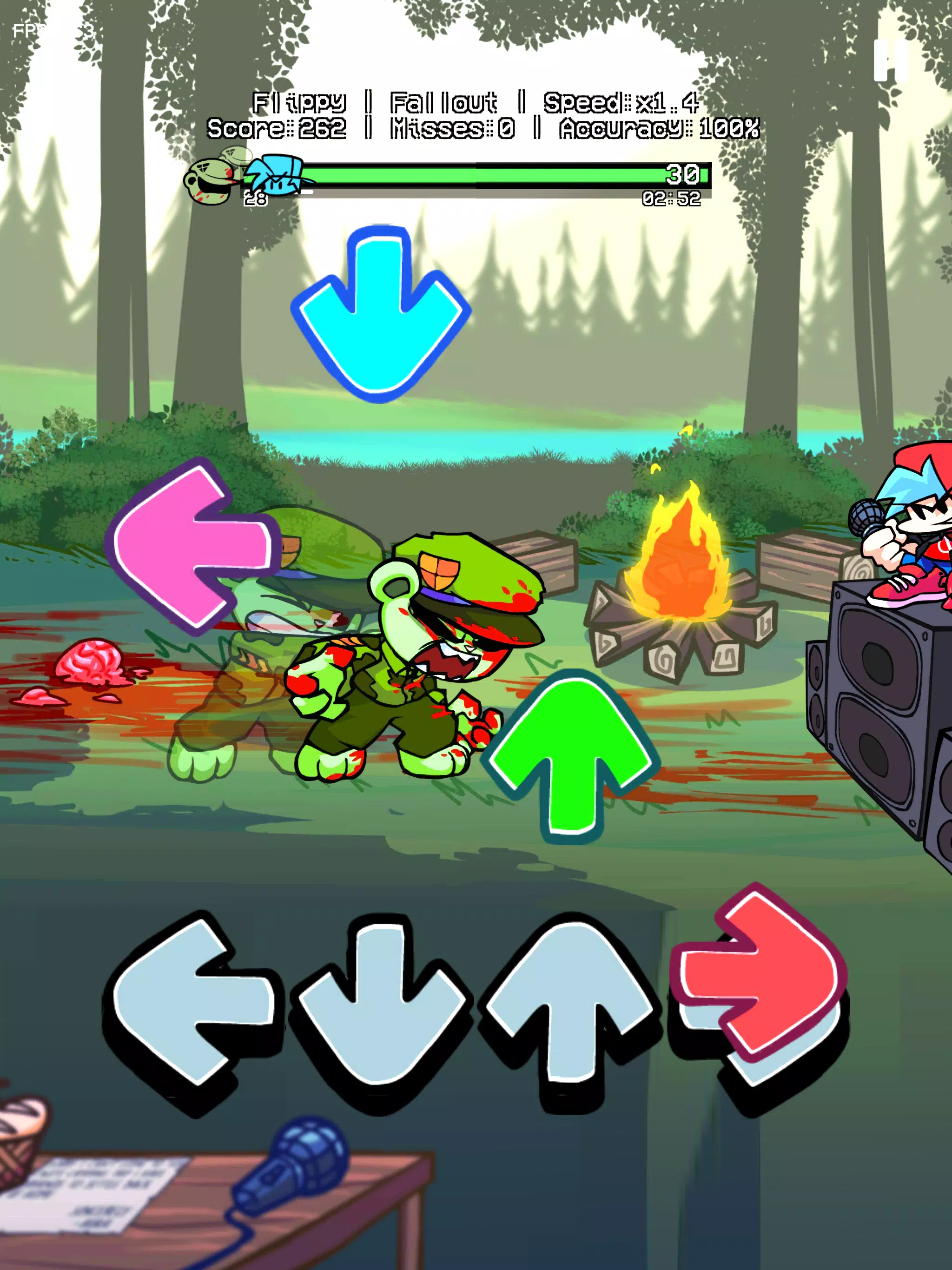 Flippy Flippin Out V1 Mod 스크린샷 3