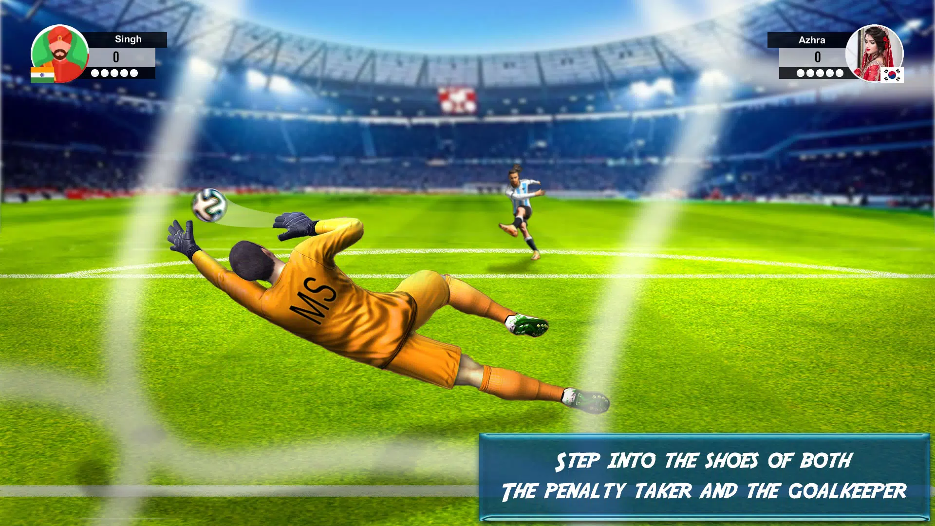 FootBall Penalty ShootOut Captura de tela 3