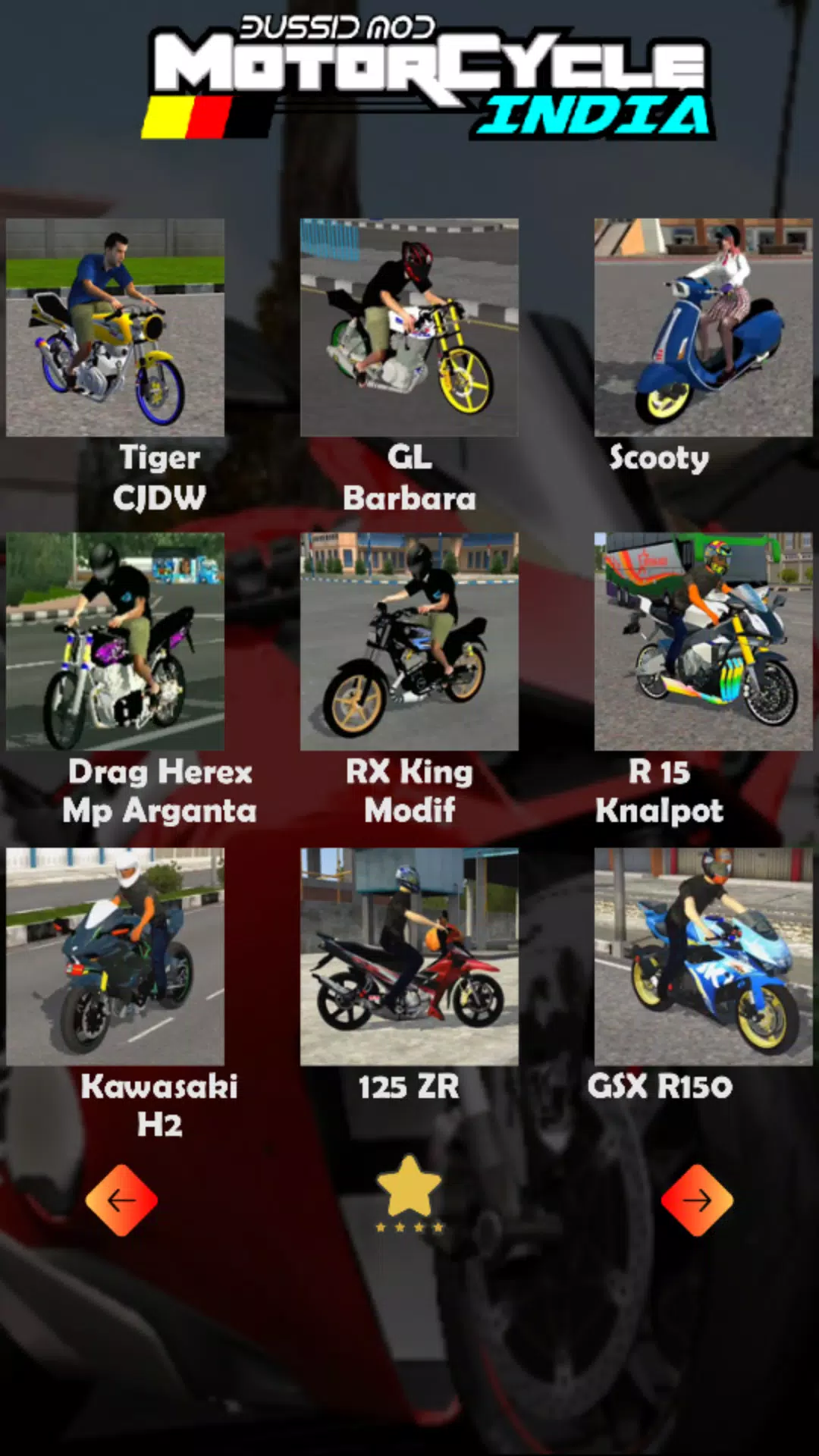 Bussid Mod Motorcycle India Capture d'écran 3
