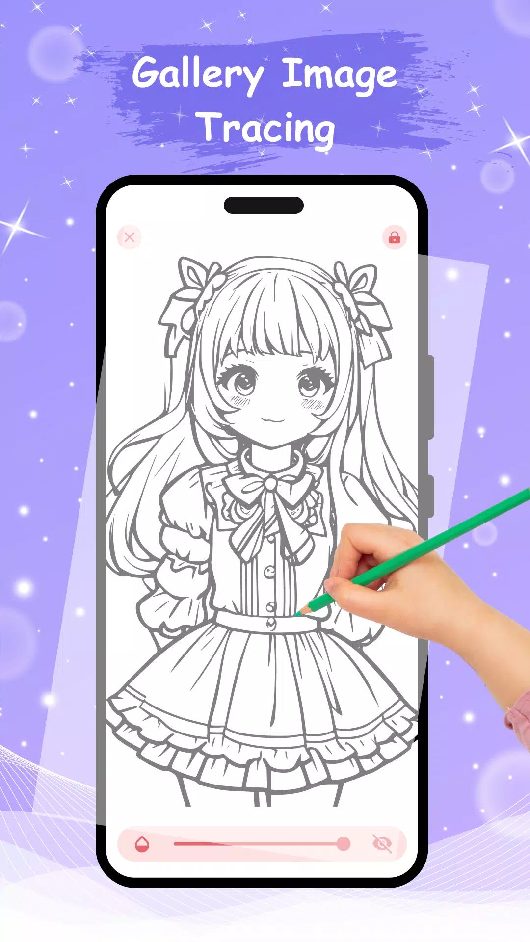 Trace and Sketch Anime Photo स्क्रीनशॉट 3