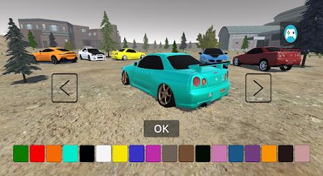 Driving Skyline R34 Drift Car应用截图第1张