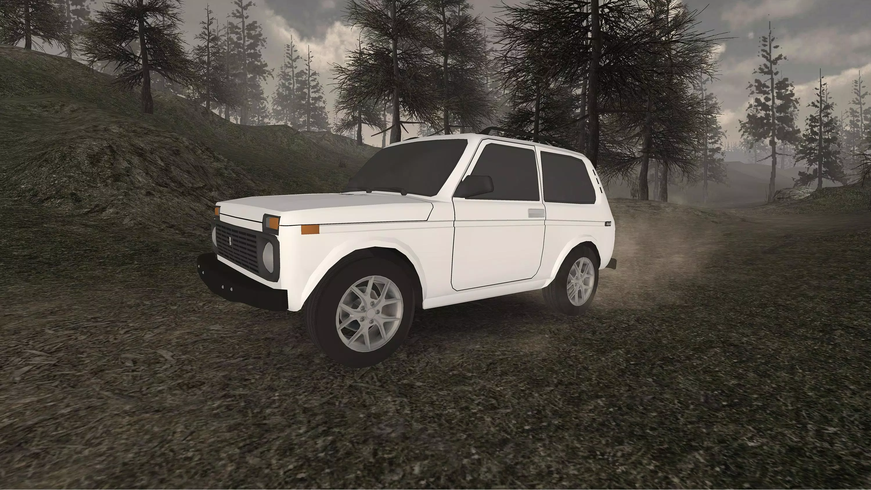 Forest Roads. Niva Captura de tela 0