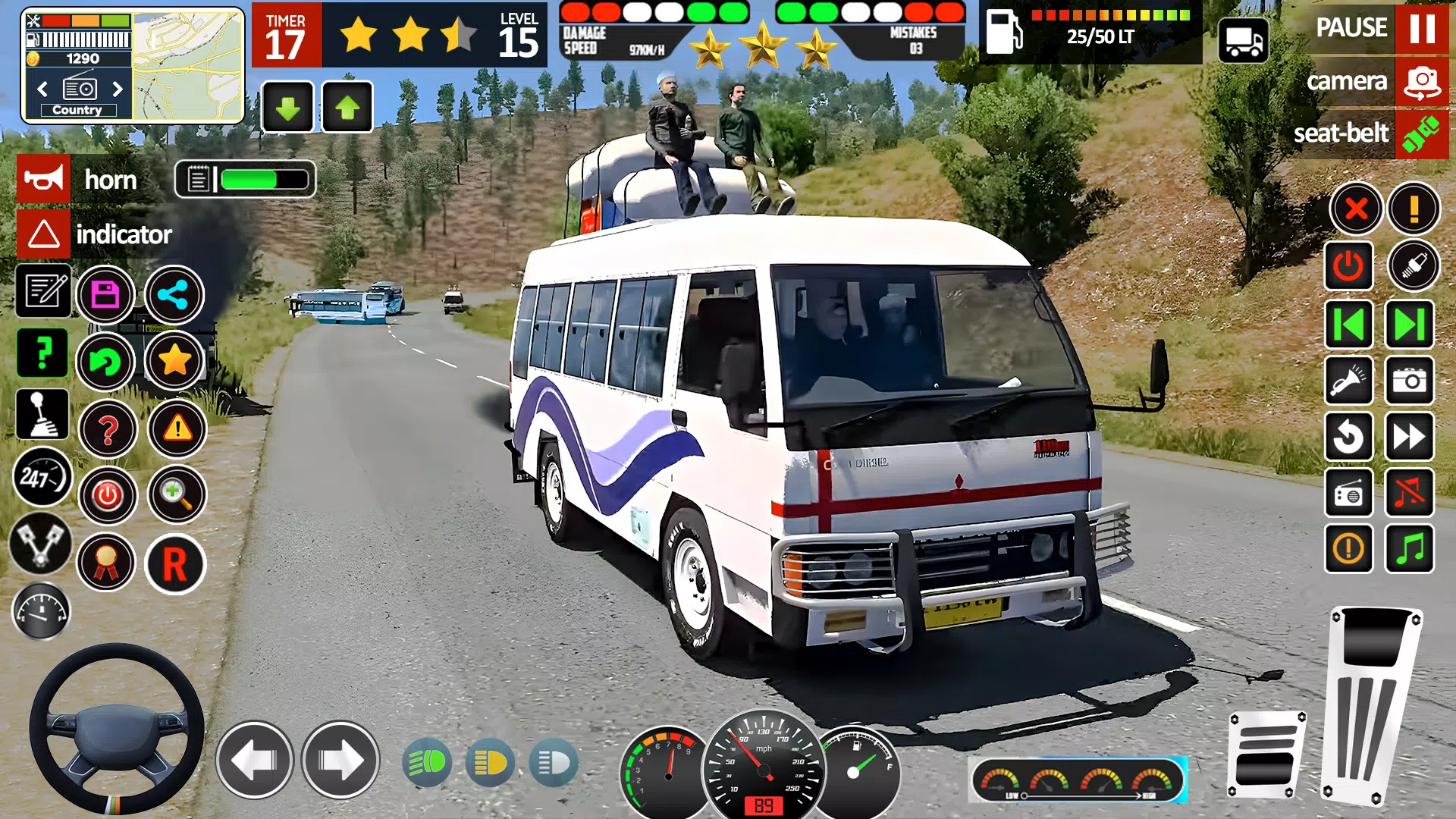 Mini Bus Game: Bus Driving 3D 스크린샷 1