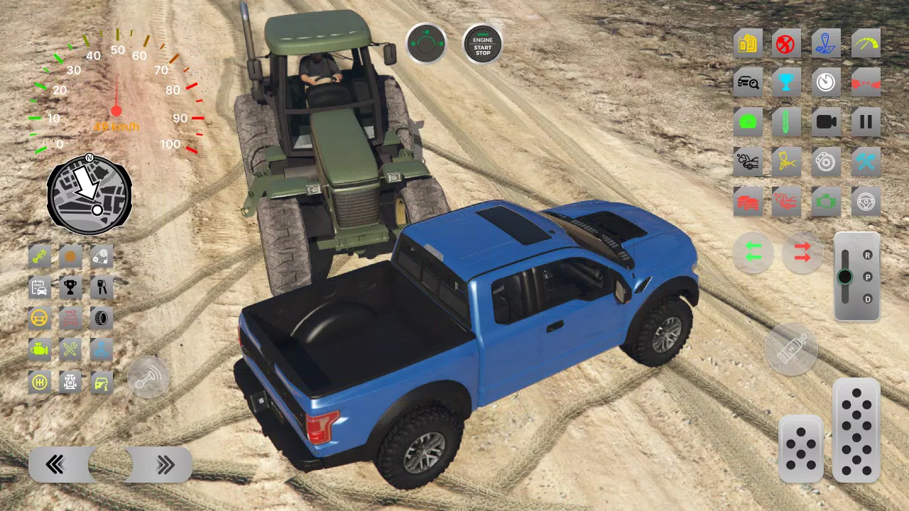 Raptor Off-road Car Parking Captura de pantalla 3