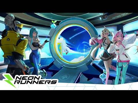 Runners de neon: Captura de tela Craft & Dash