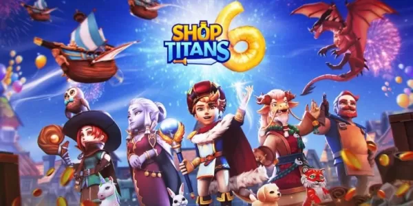 El 6.º Aniversario de Shop Titans Trae Nuevo Contenido e Hitos Personales.