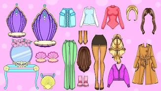 Dolls Makeover DIY Chibi Games Captura de pantalla 1