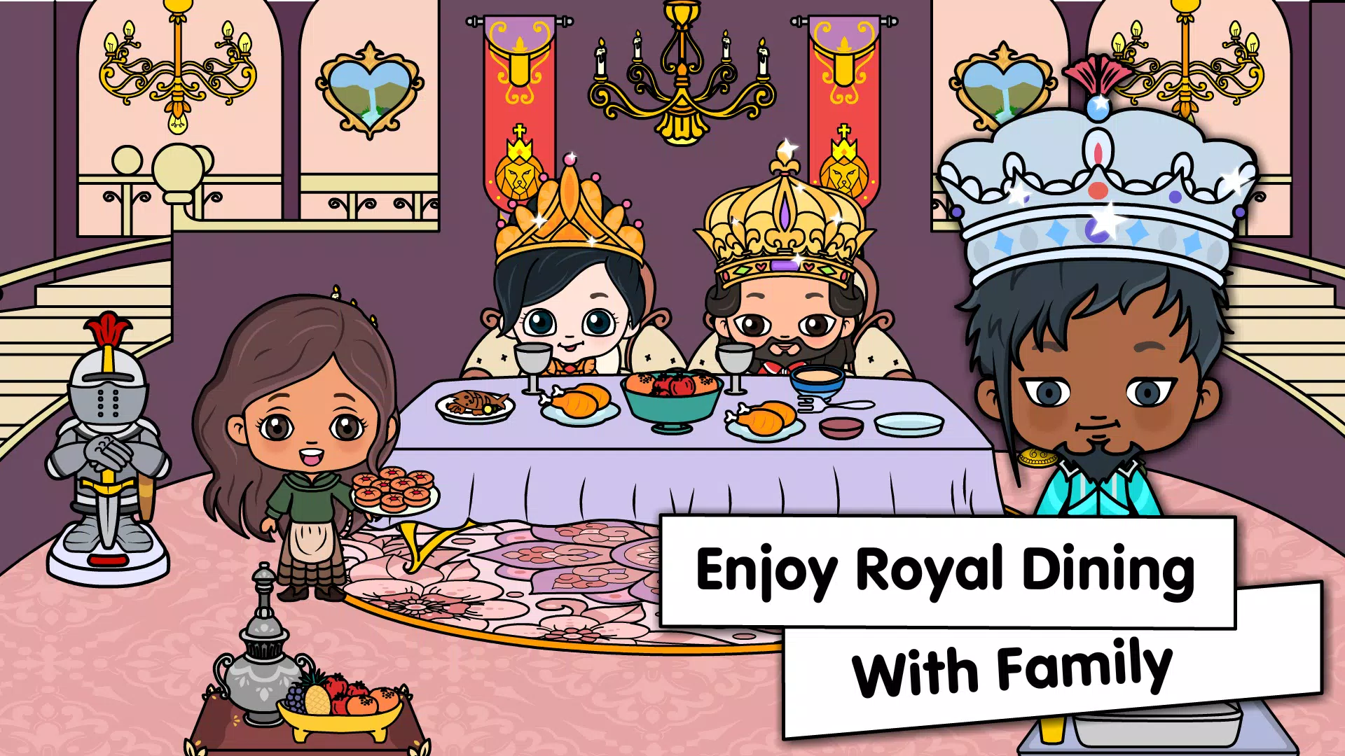 Tizi Town Princess Castle Game Screenshot 1