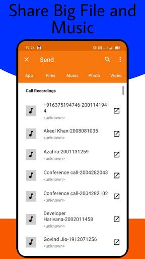 Xzender share- File Transfer like Xsender, Sendit ภาพหน้าจอ 3
