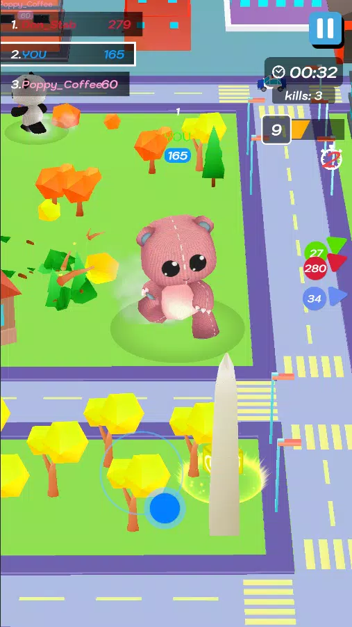 Crazy Monster City Capture d'écran 0