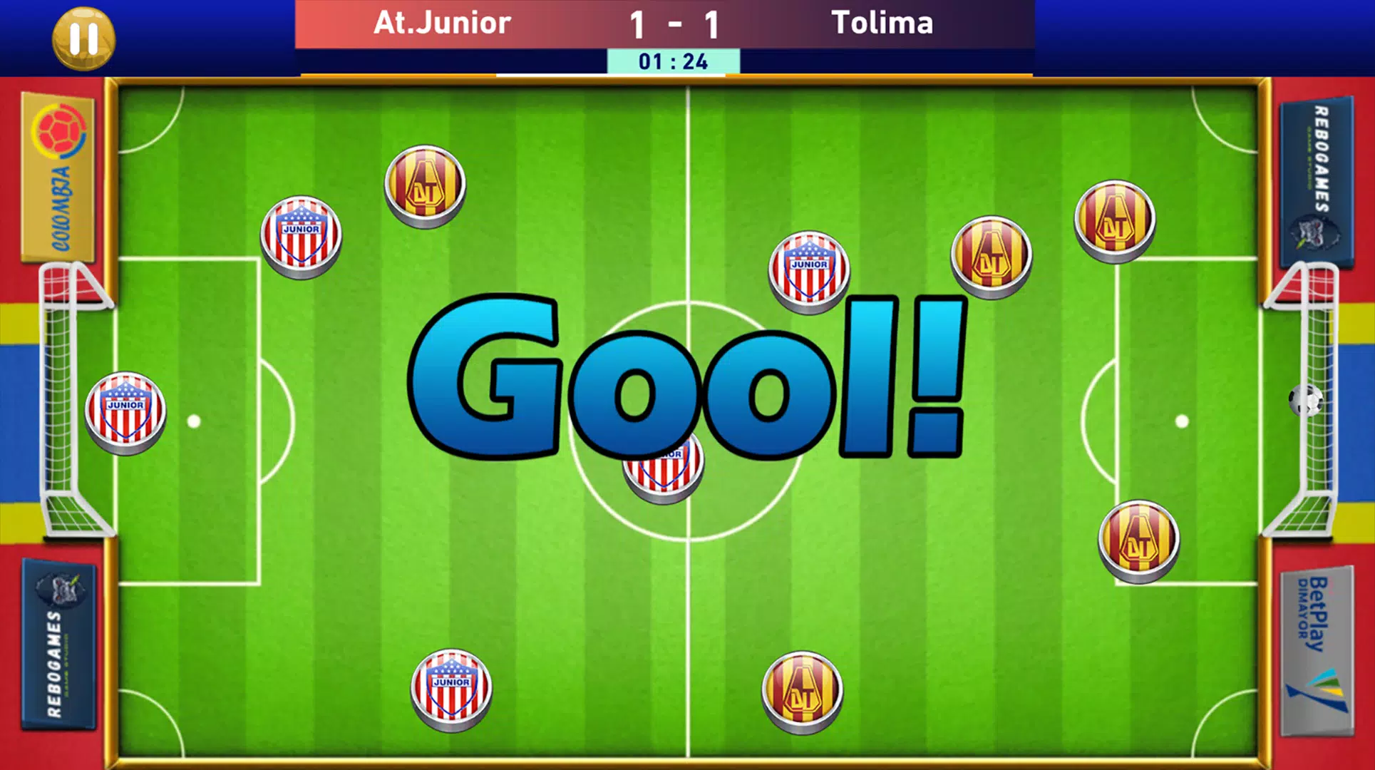 Liga Colombiana Juego Capture d'écran 3