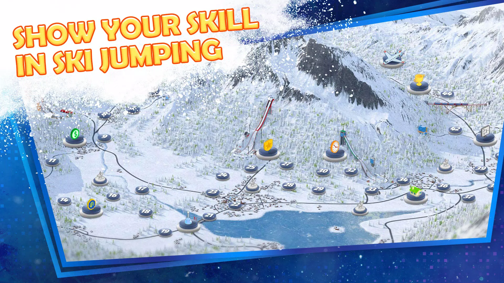 Ski Jump Mania 3 (s2) Captura de tela 1