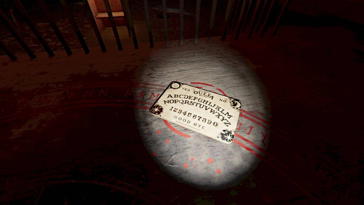 Правление Ouija в Фасмофобии как часть статьи о проклятых объектах.