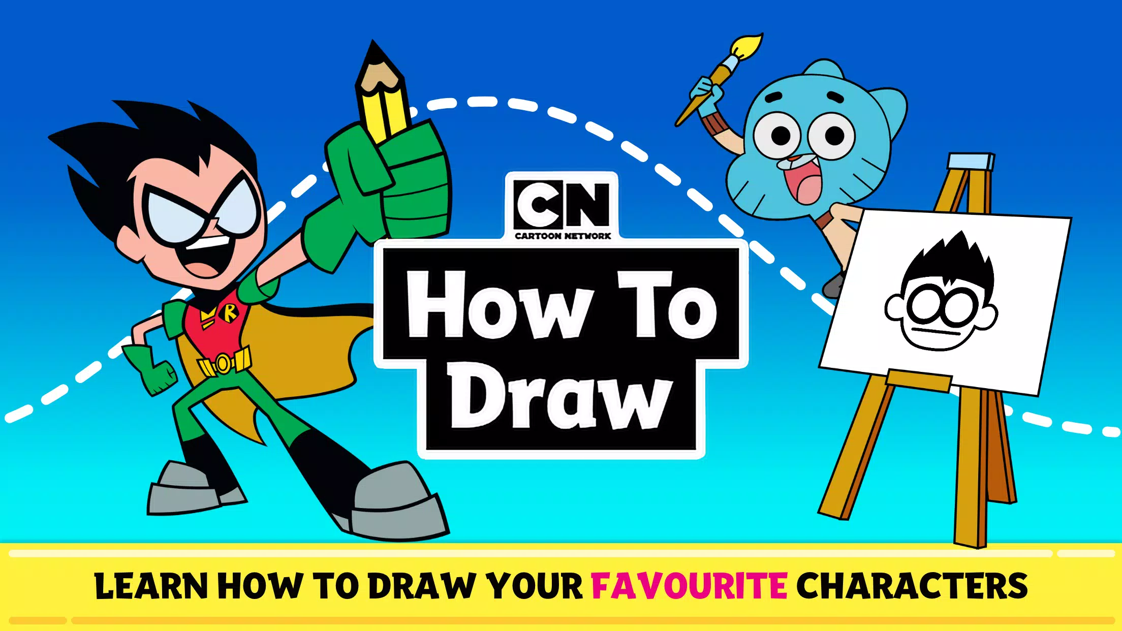 Cartoon Network: How to Draw Captura de pantalla 0