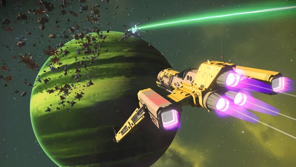 Gigantes de gas no mans cielo