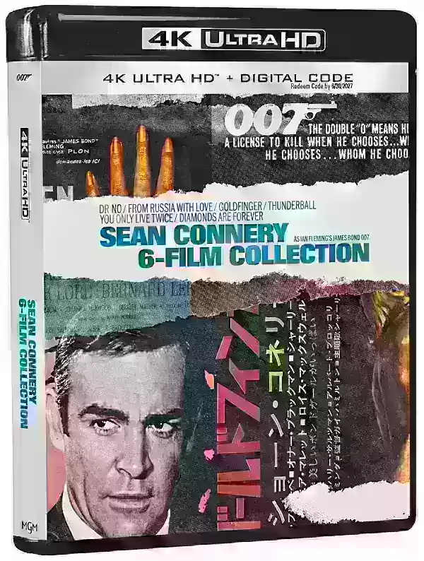 James Bond Sean Connery 6-Film Collection - Standard Edition