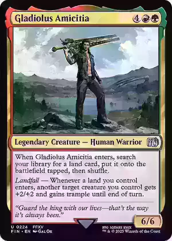 Gladiolus Amicitia
