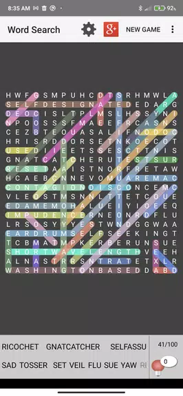 Word Search Puzzle スクリーンショット 2