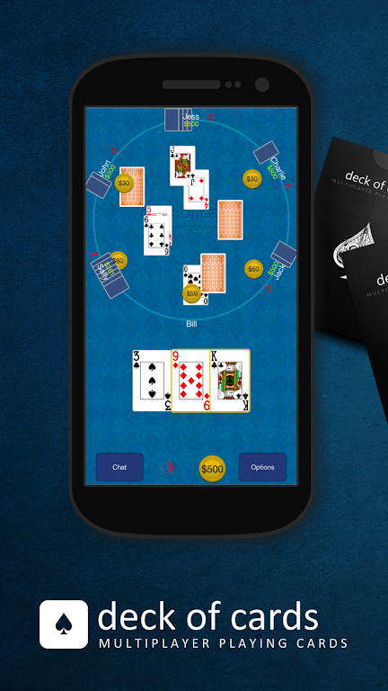 Multiplayer Deck Of Cards Captura de pantalla 0