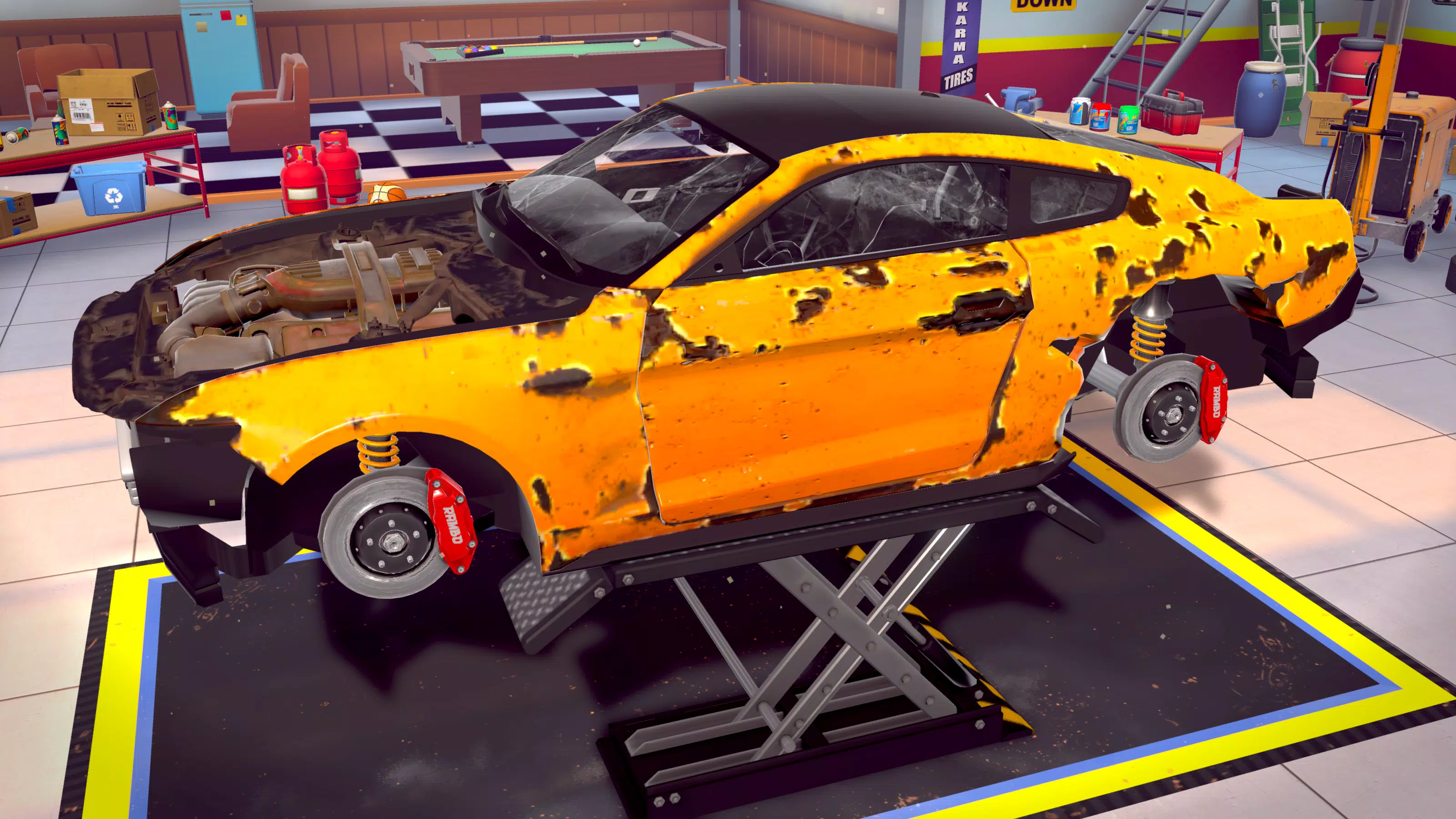 Garage Mania Captura de pantalla 1