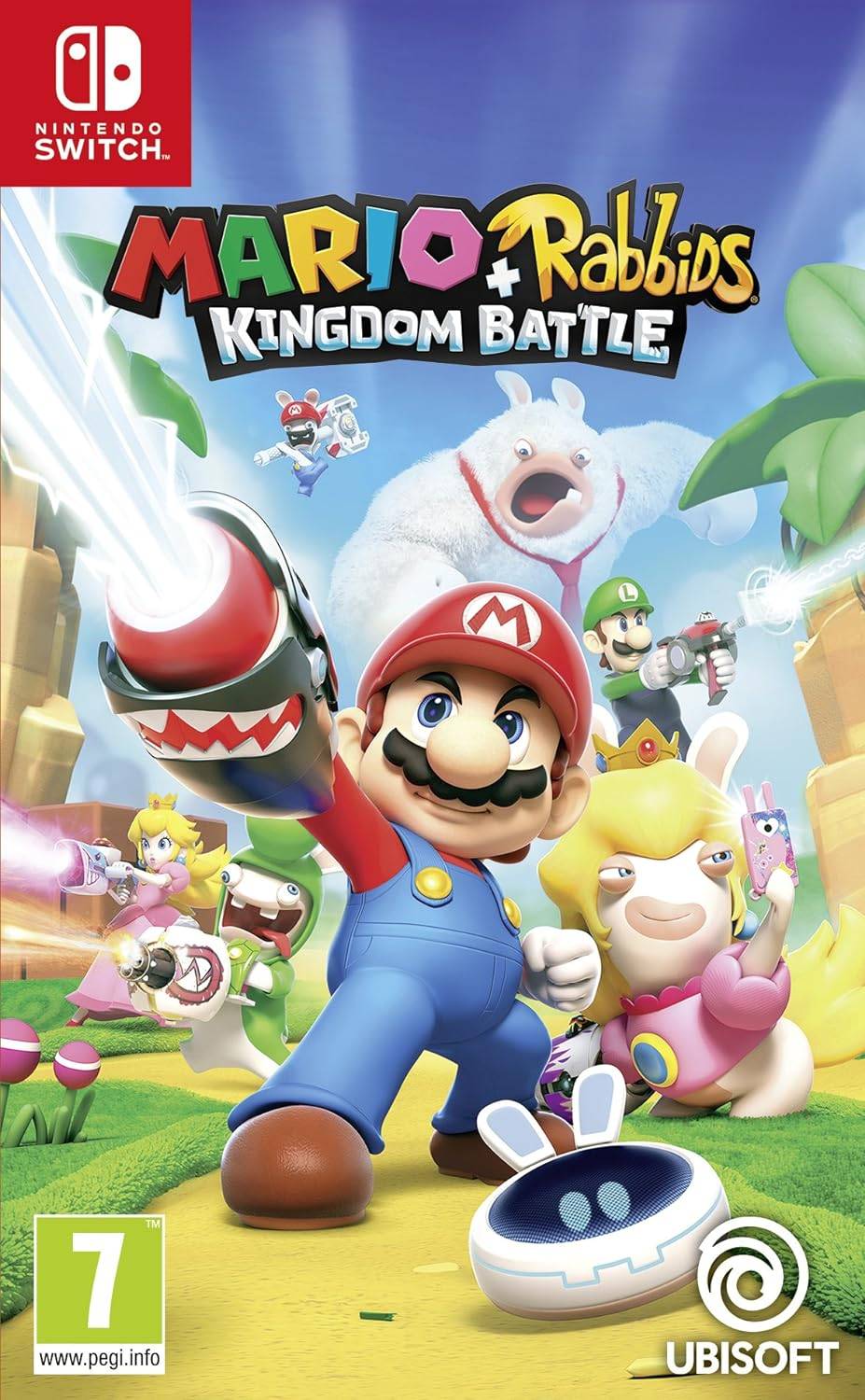 Mario + Rabbids Kingdom Battle Box Art