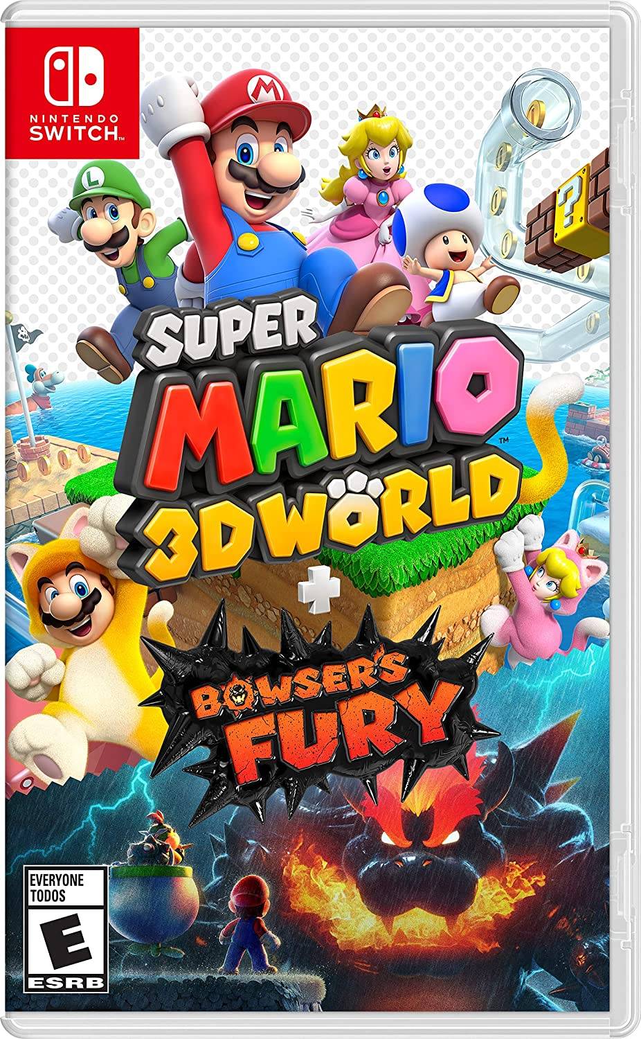 Super Mario 3D World + Bowser's Fury Box Art