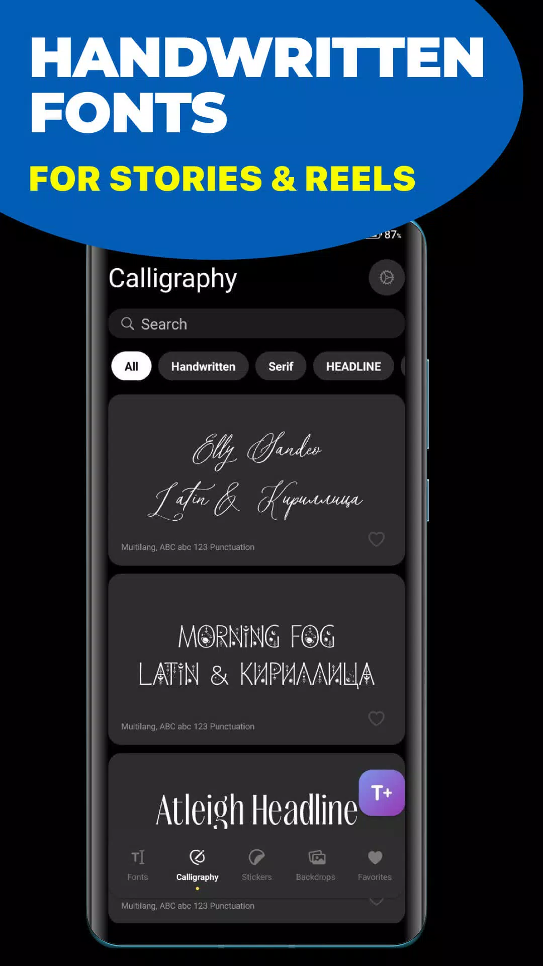 Leto・Add Text to Photos स्क्रीनशॉट 2