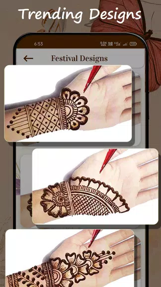 Mehndi Design Easy Simple Ảnh chụp màn hình 0