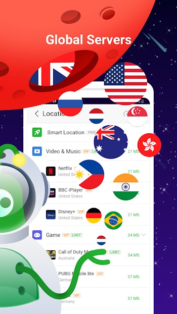 UFO VPN Mod Capture d'écran 0