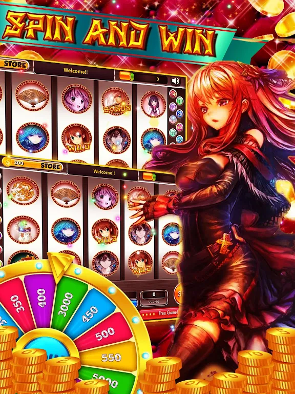 Anime Slots – Tokyo Pokies Captura de pantalla 1