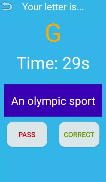 One Letter Quiz 스크린샷 1