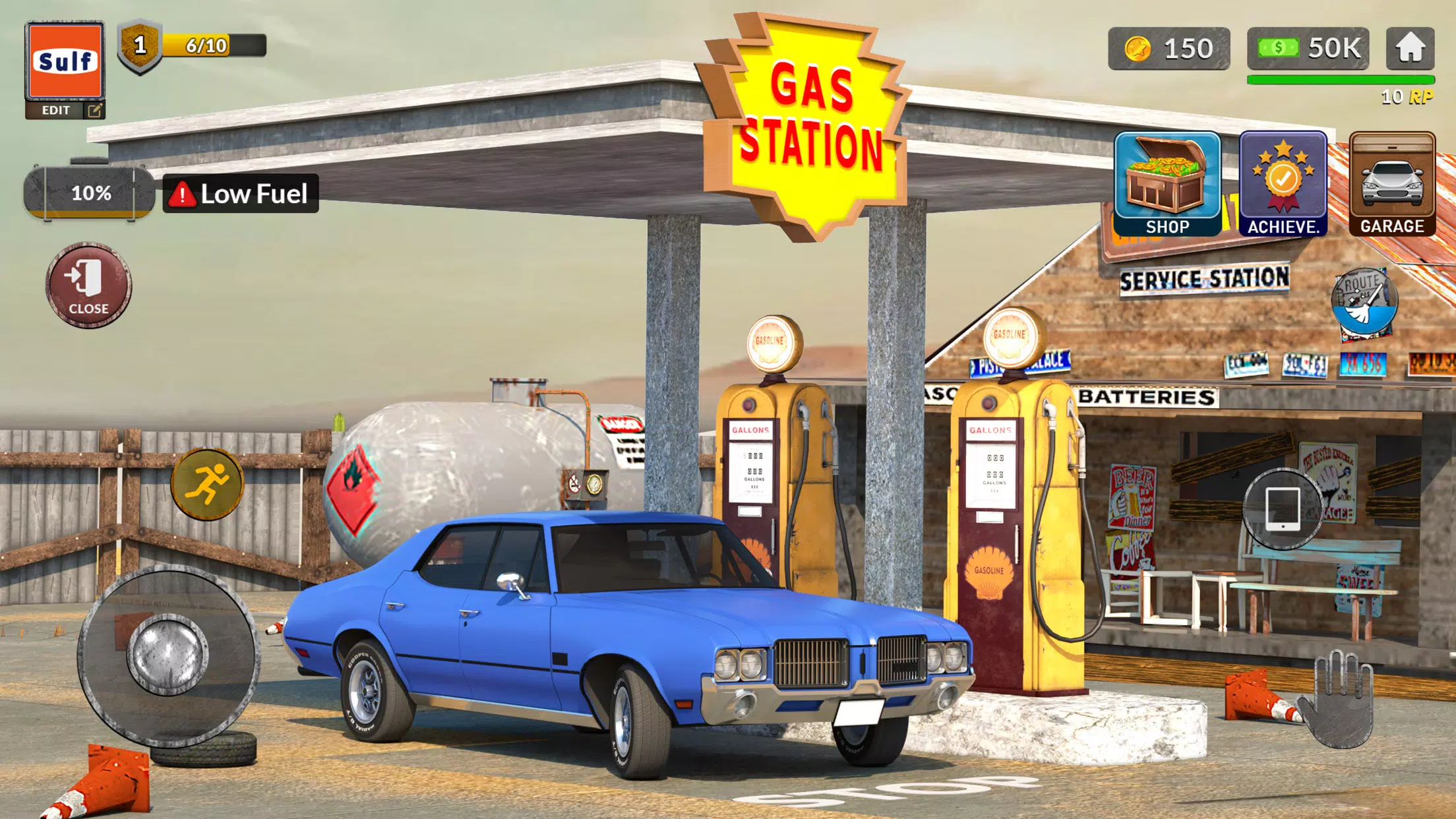 Gas Filling Junkyard Simulator Captura de pantalla 0