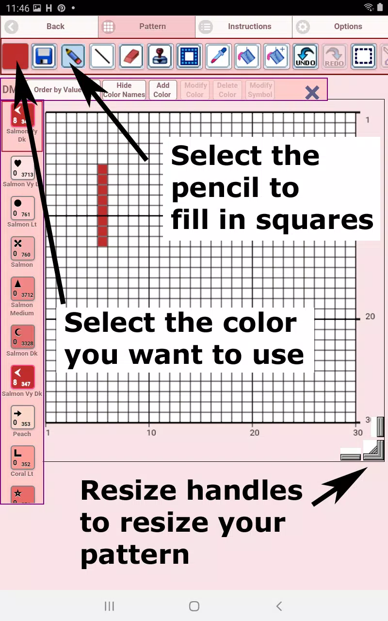 Cross Stitch Pattern Creator Tangkapan skrin 1