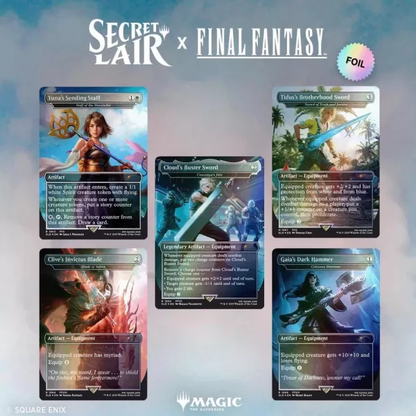 Weapons Foil Version