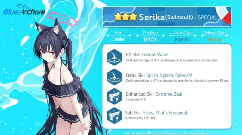 Serika in Blue Archive: Optimaler Anleitung für Erstellung und Strategie