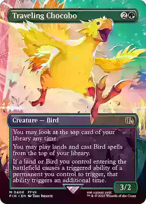 Traveling Chocobo (Borderless)