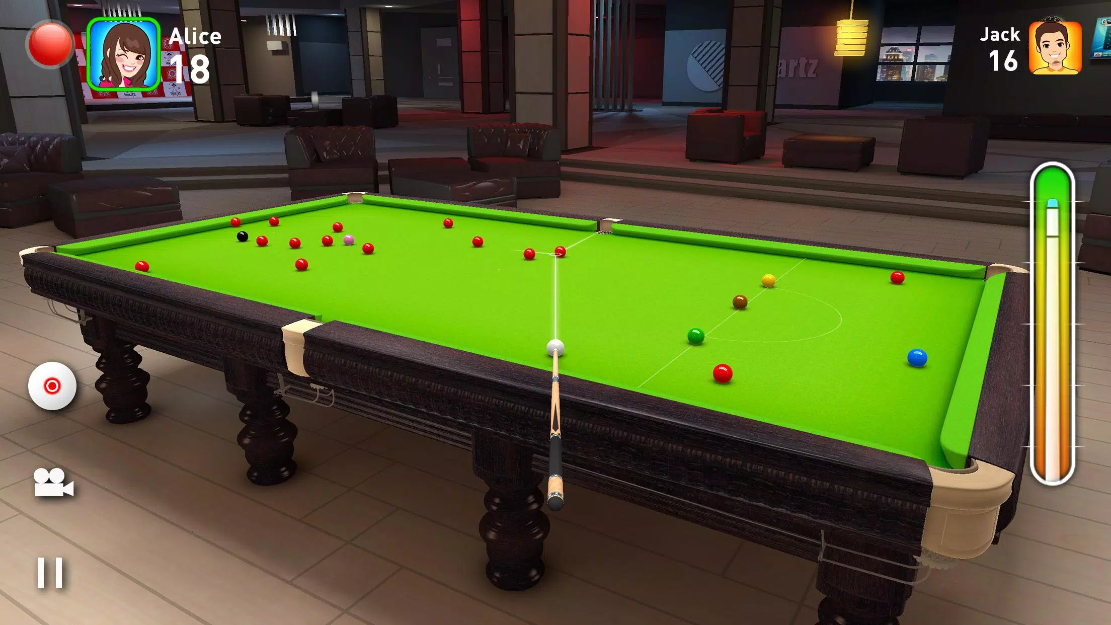 Real Snooker 3D Captura de tela 0