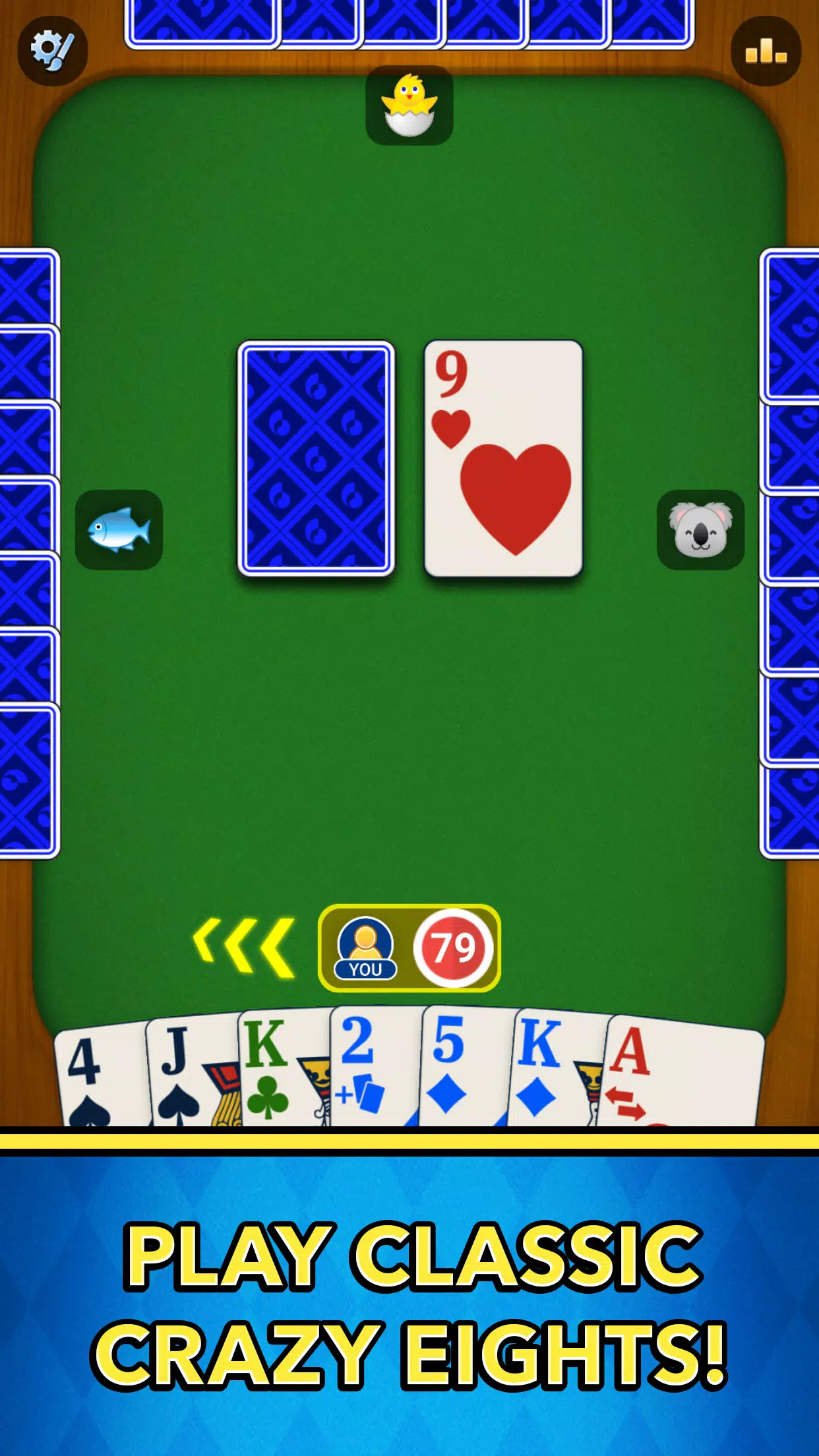 Crazy Eights Скриншот 0
