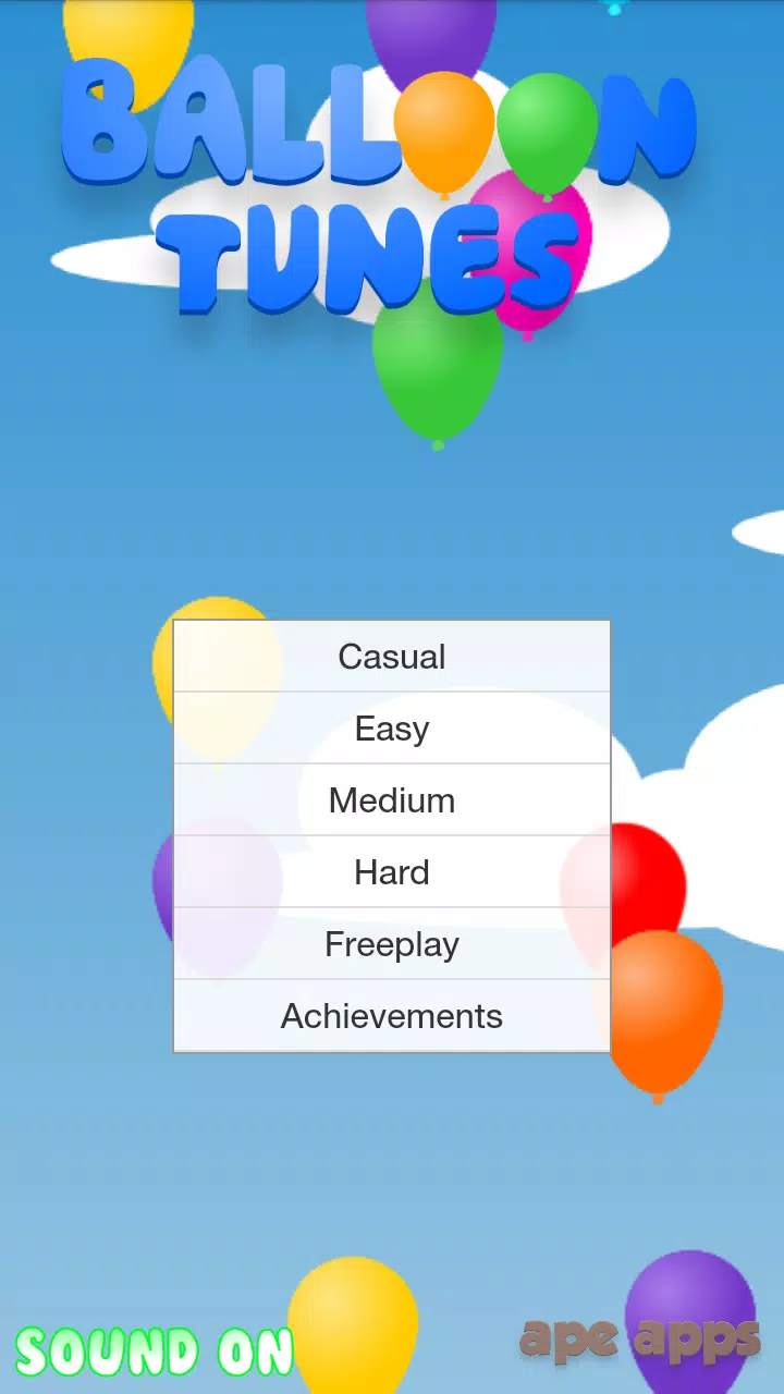 Balloon Tunes Captura de tela 2