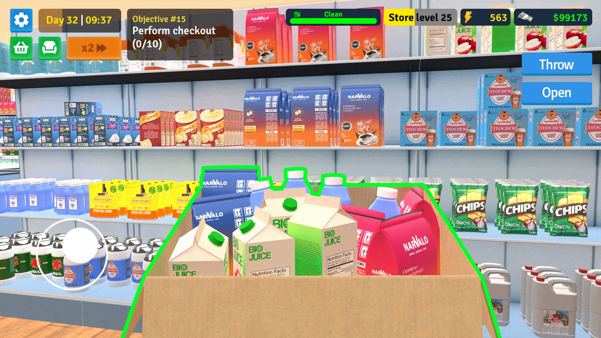Supermarket Simulator Store スクリーンショット 0