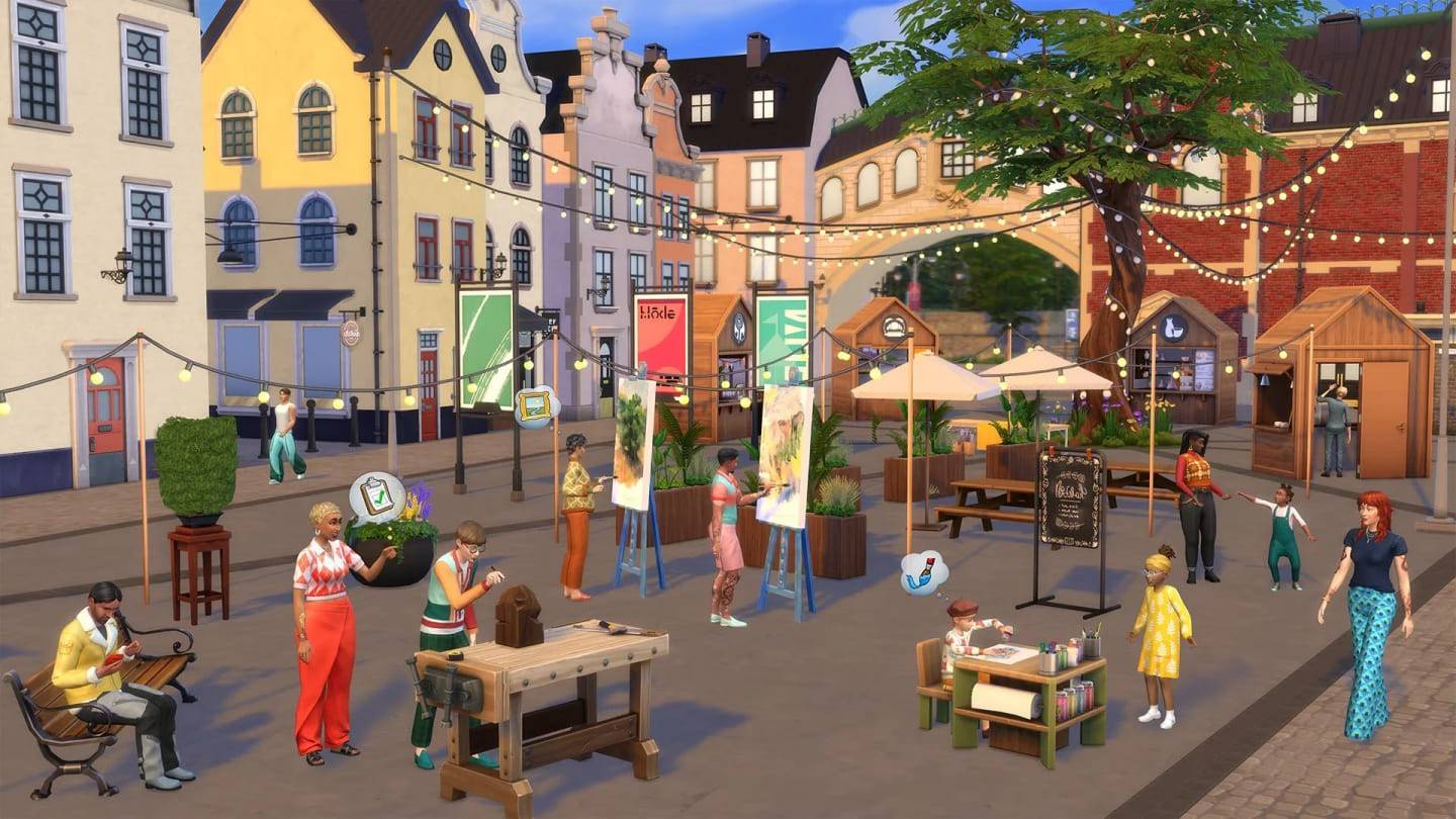 EA Sims 4: İşletmeler ve Hobiler Genişletme Oyunu