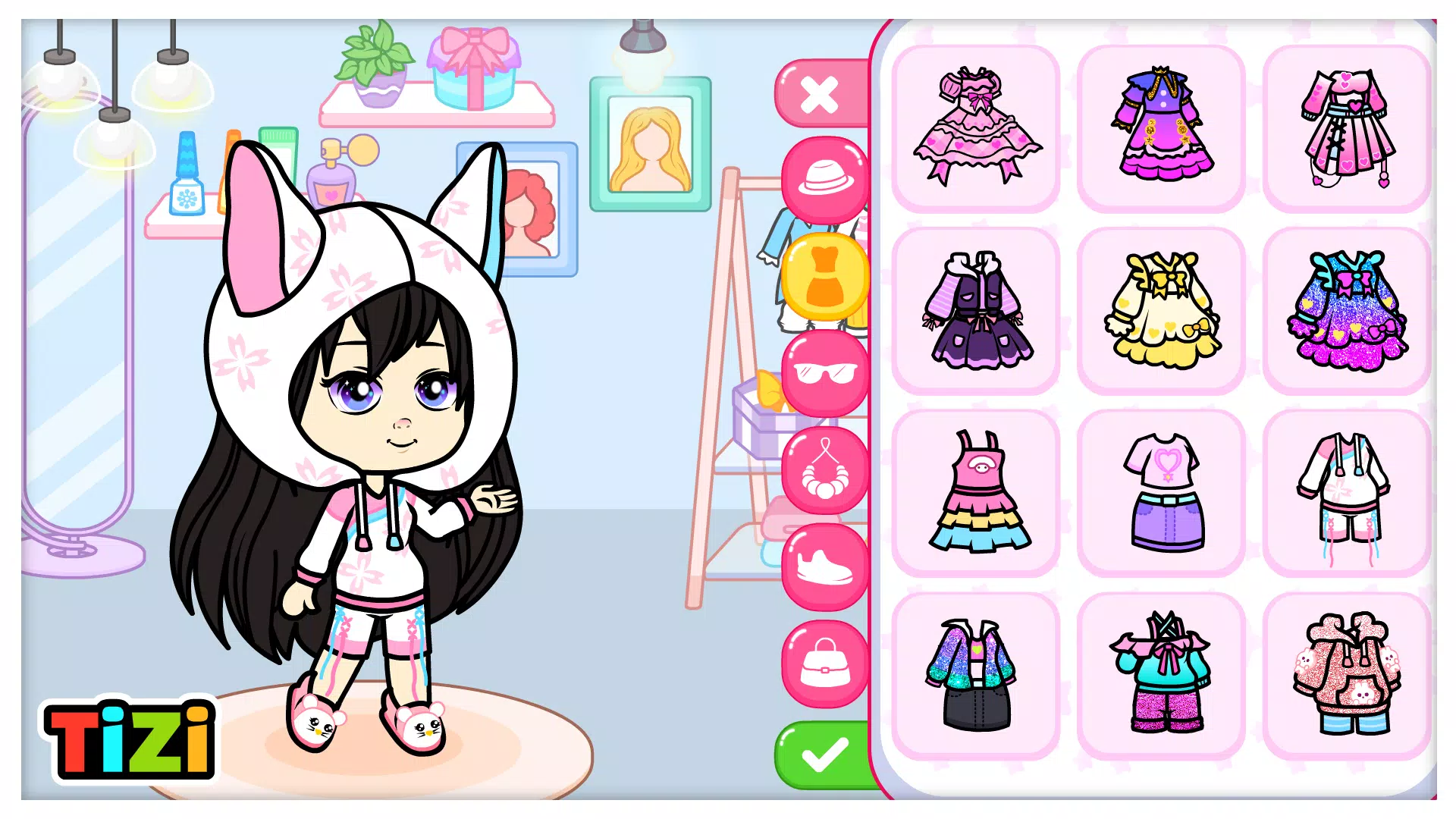 Tizi Dolls: Cute Kawaii World Скриншот 1