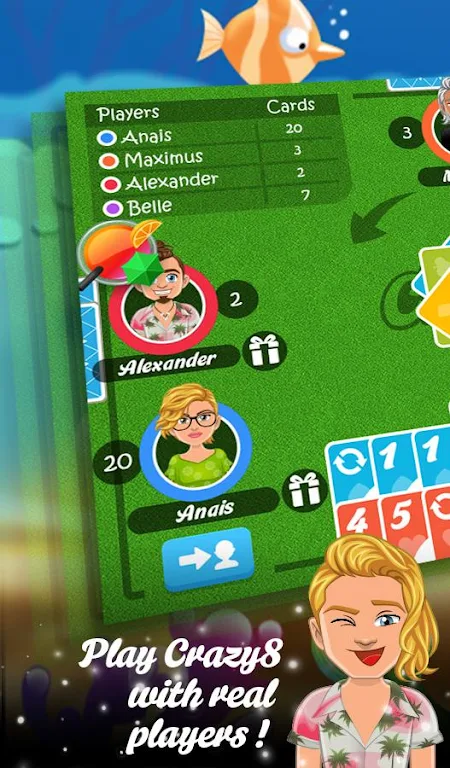 Multiplayer Crazy8 Game應用截圖第0張