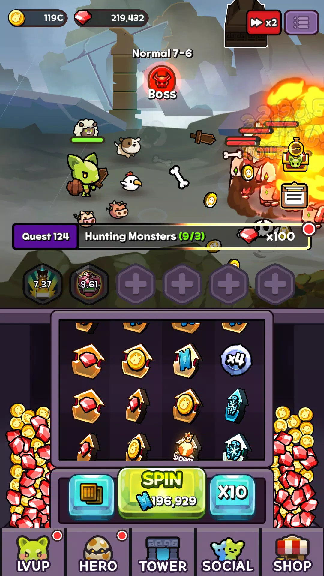 Schermata Goblin Quest: Idle Adventure 1