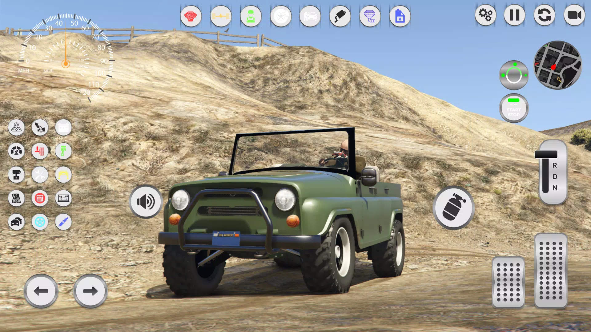 UAZ Hunter 4x4 Russian SUV Captura de tela 2