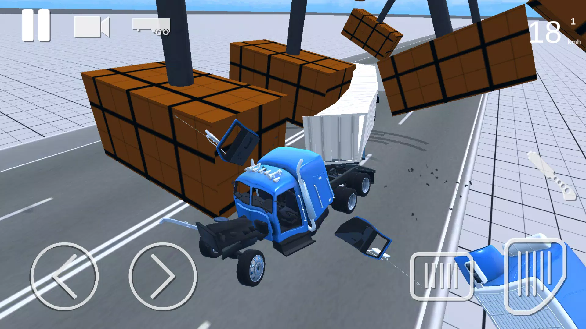 Truck Crash Simulator Accident应用截图第2张