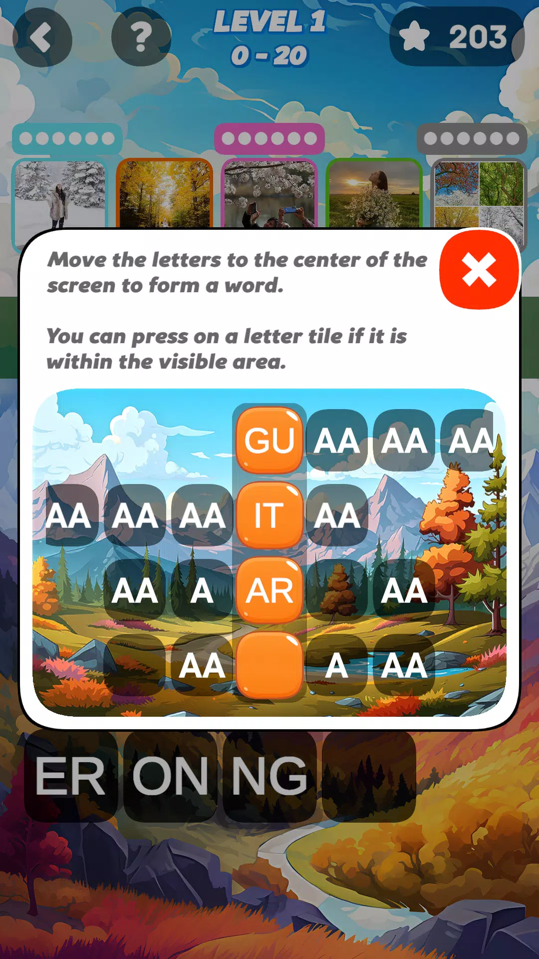 500 words 2. Movement Скриншот 2