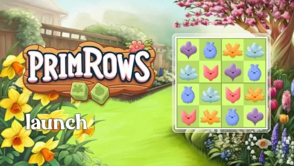 Primrows: Resolva Quebra-Cabeças Florais numa Aventura Relaxante de Jardim, Já Disponível