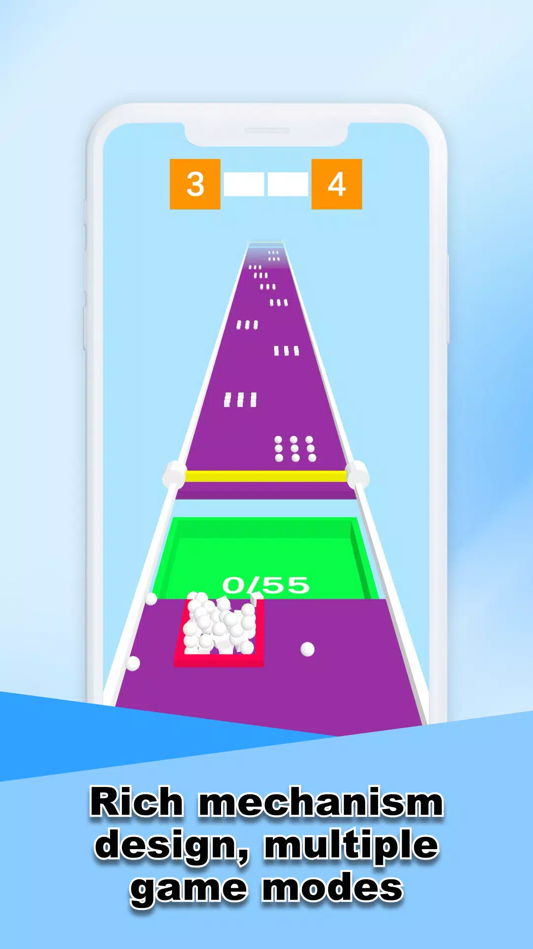Collect Balls 3D Game Capture d'écran 2